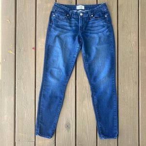 Paige | Peg Super Skinny Medium Wash Jeans